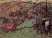 Paul Gauguin, Brittany shepherd